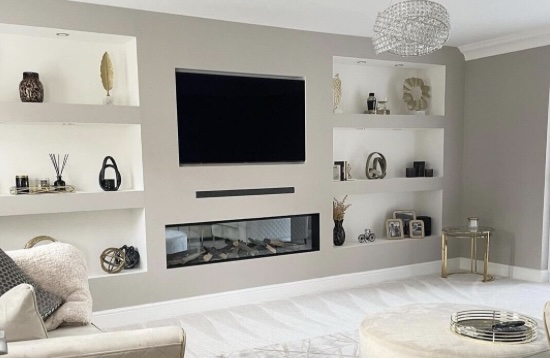 Full Height Media Wall
